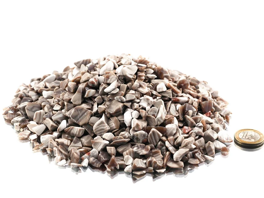 Feuerstein Polen mini/micro Trommelsteine 0,5 kg