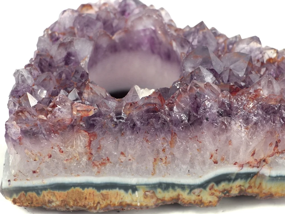 Amethyst Kristalldrusen Teelicht