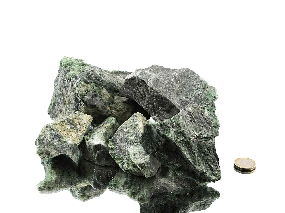 Diopsid Rohsteine - 1 kg