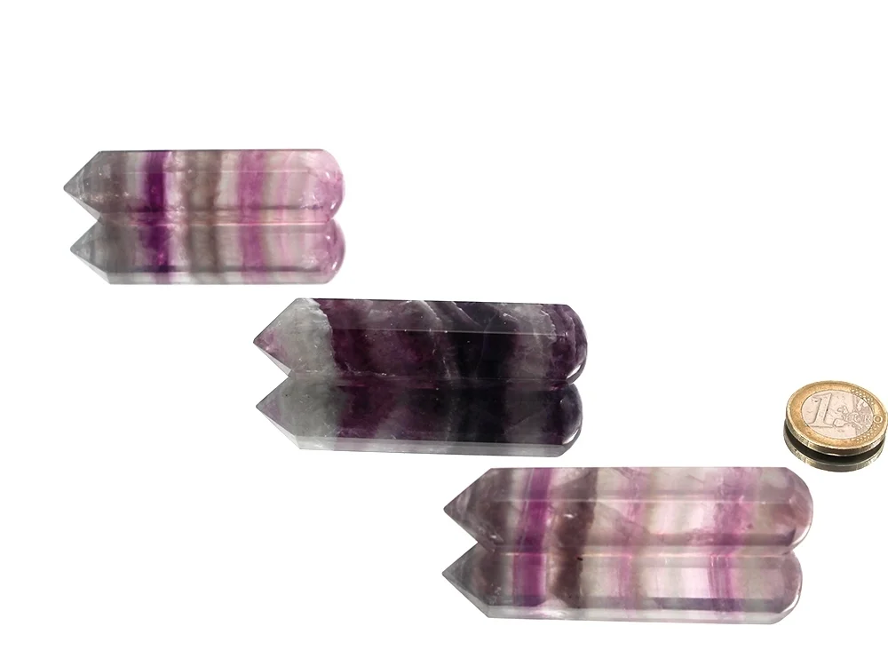 Fluorit Massagekristall / Massagegriffel