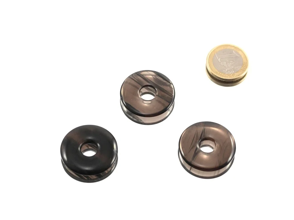 Lamellenobsidian Donut 30 mm