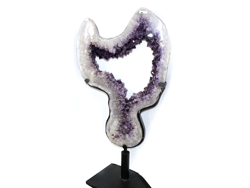 Amethyst 'Ring' auf Drehständer