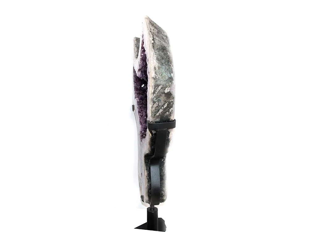 Amethyst 'Ring' auf Drehständer