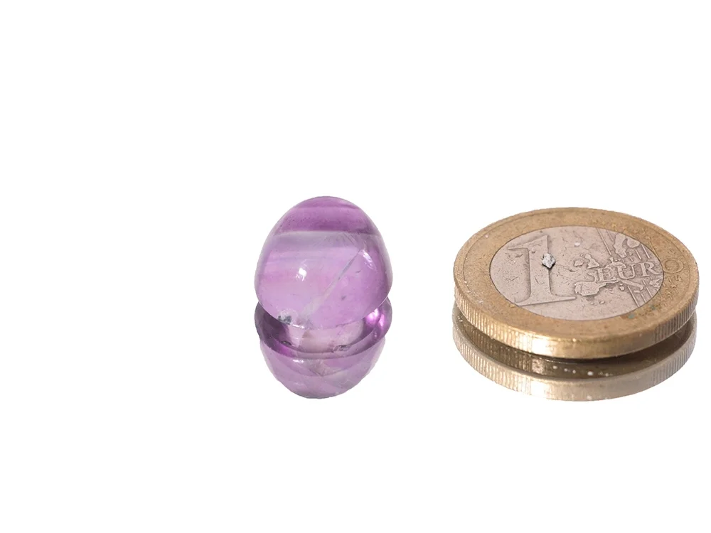 violetter Fluorit - Cabochon