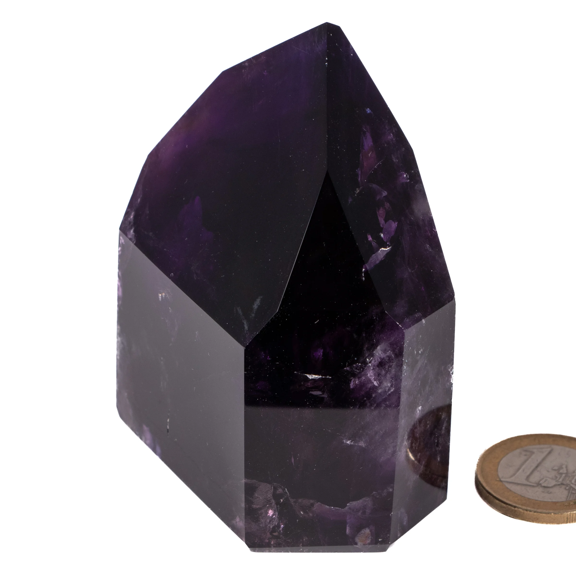 Amethyst Kristallspitze poliert AAA