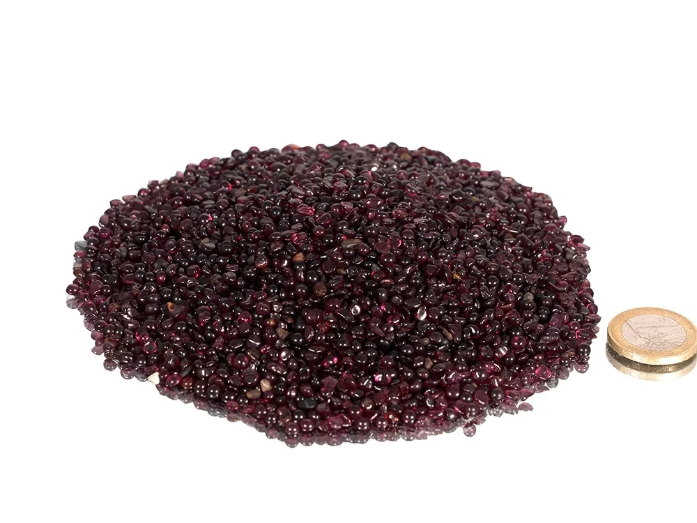 Granat micro Extra Trommelsteine 0,5 kg