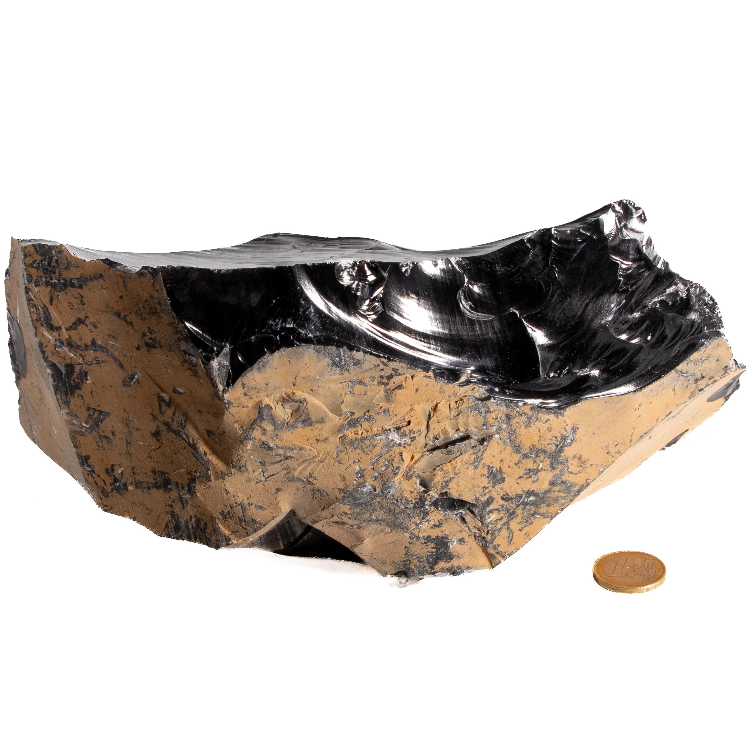 Obsidian - XL rough stone