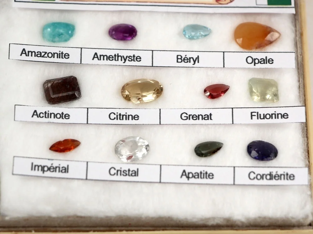 12 Stück Edelstein Sammlung