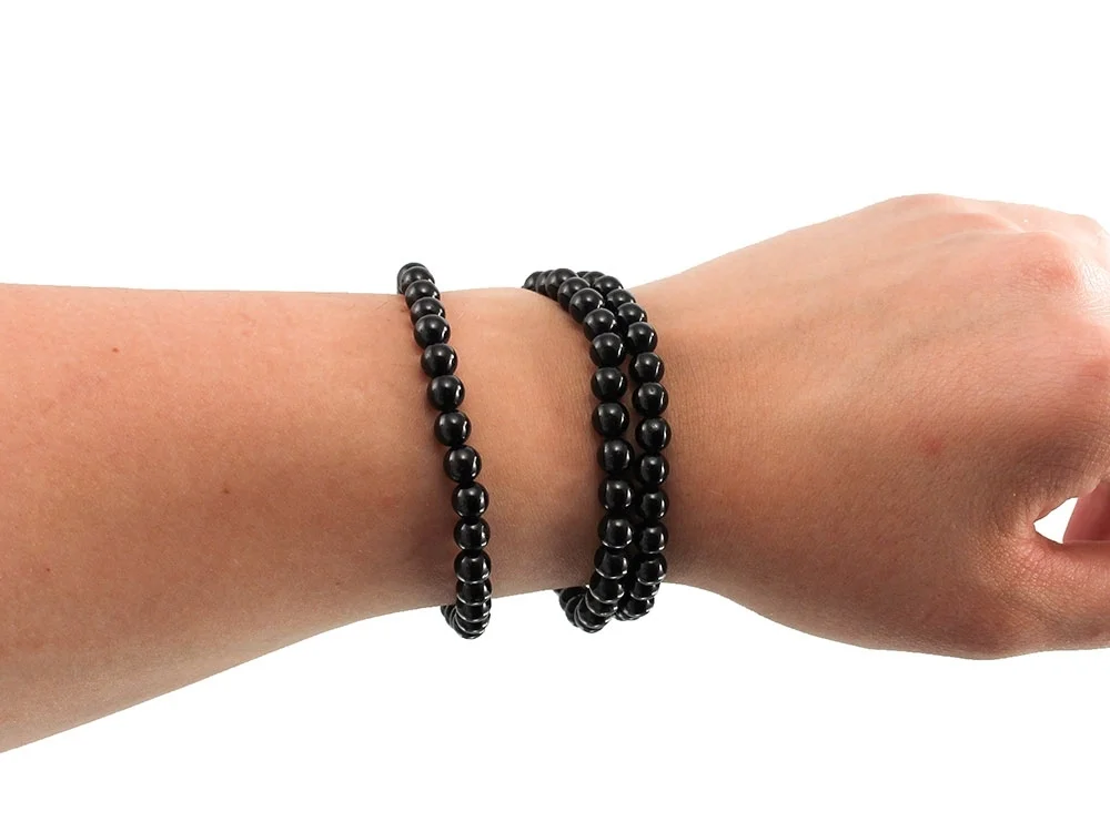 Regenbogenobsidian Kugelarmband 6 mm
