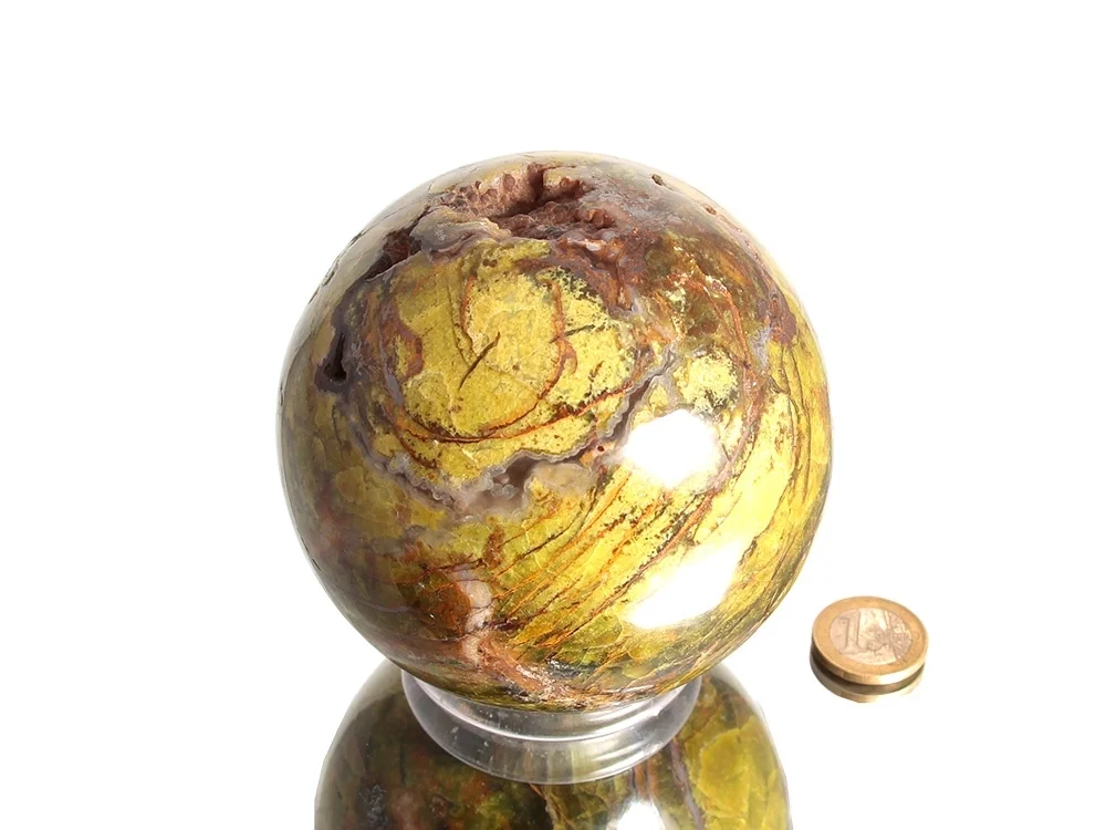 Grüner Opal Kugel