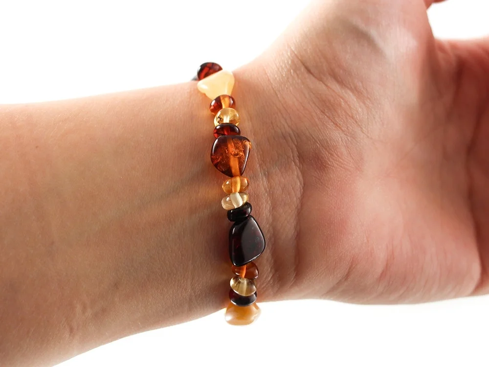Bernstein Nugget Armband