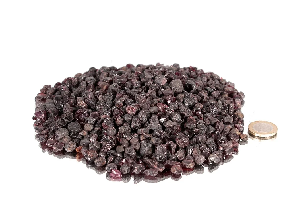 Granat roh aus Böhmen - 0,25 kg