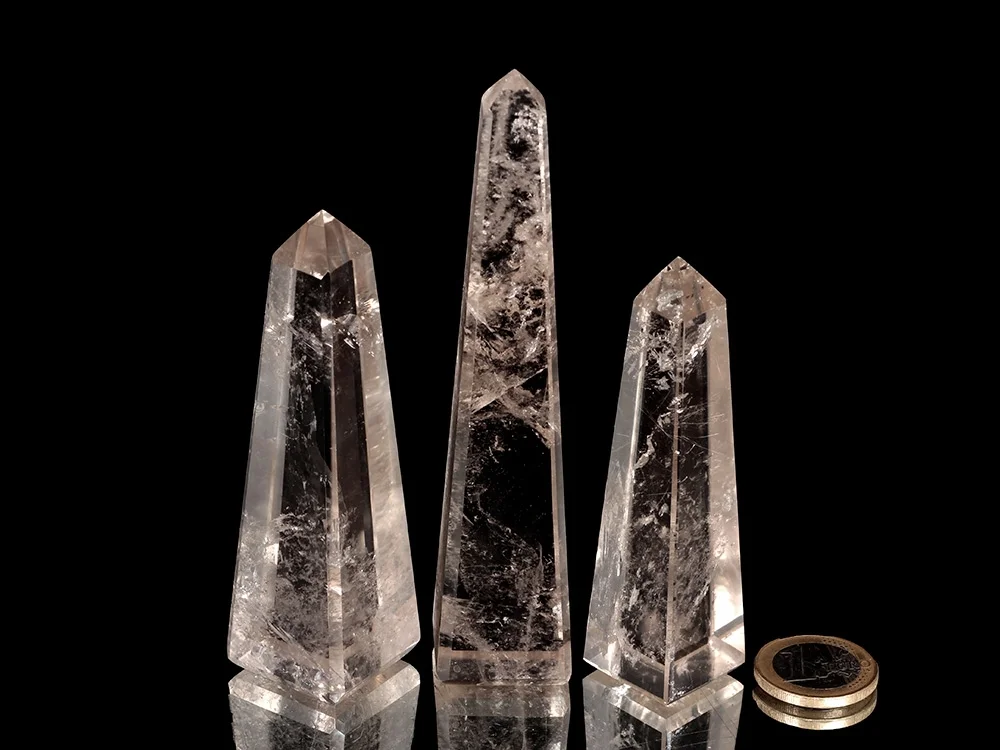 Smoky quartz obelisk - 0.25 kg**