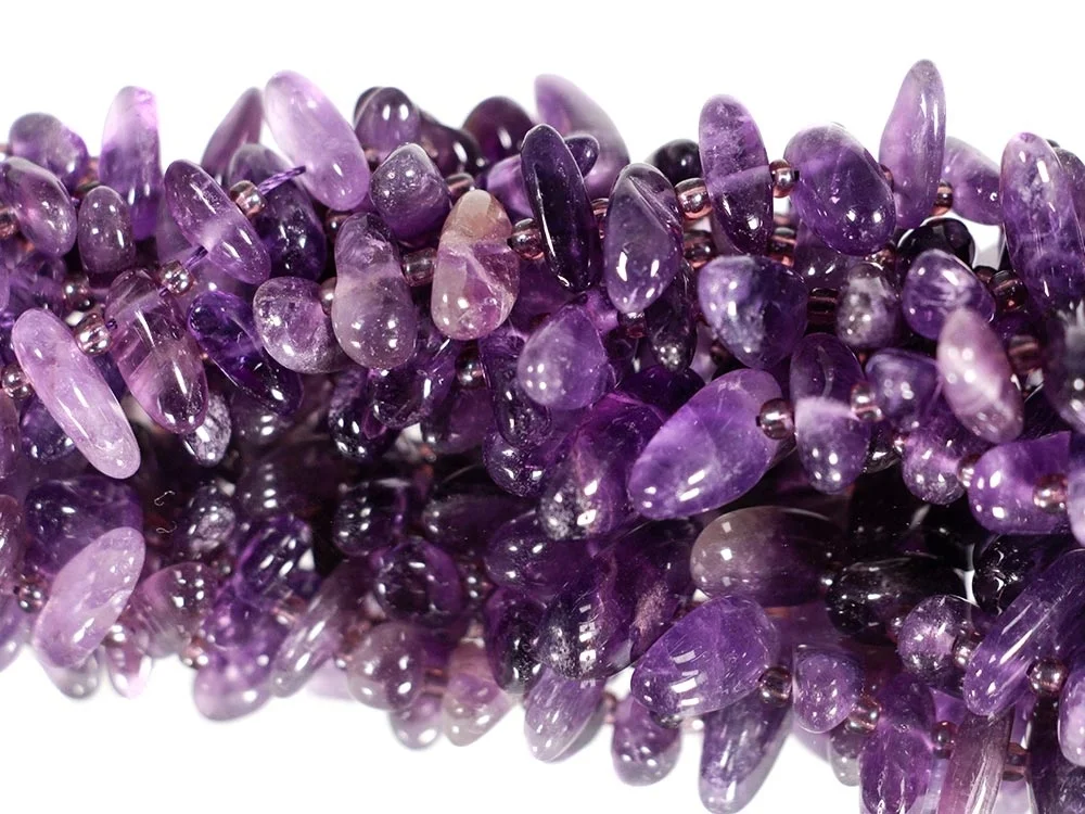 Amethyst Splitter Kettenstrang