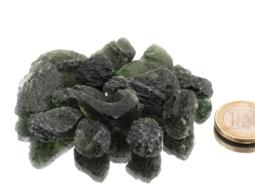 Moldavit Rohsteine - 10 g