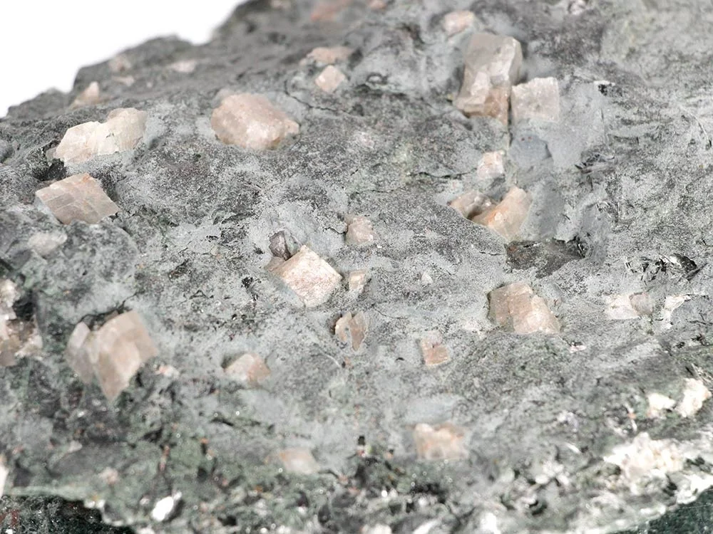 Magnesit Kristall in Chloritschiefer (Zillertal)
