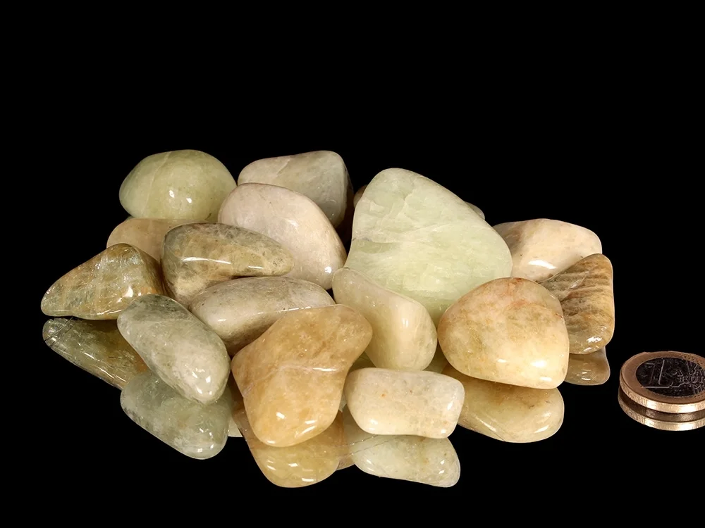 Heliodor / Beryll Trommelsteine 0,25 kg