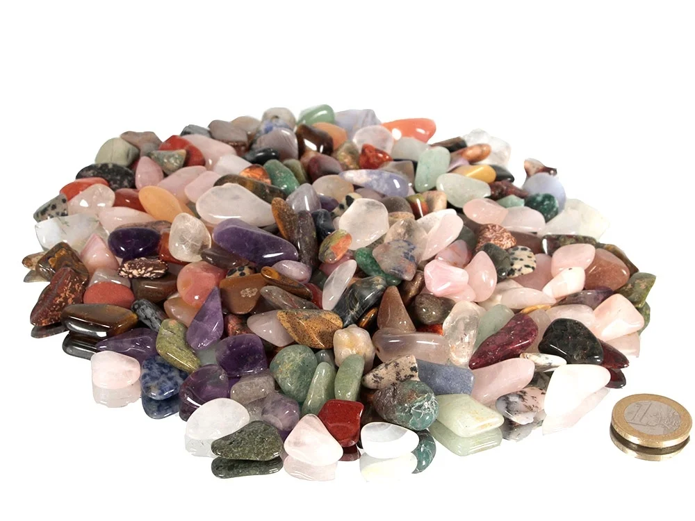1 kg Trommelsteine Mix Naturmischung
